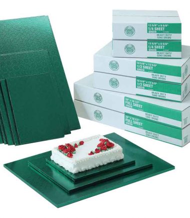 W PACKAGING - Green Sheet Drums B-Flute C-Flute - Bakery Packaging - Baker's Buddy Supplies