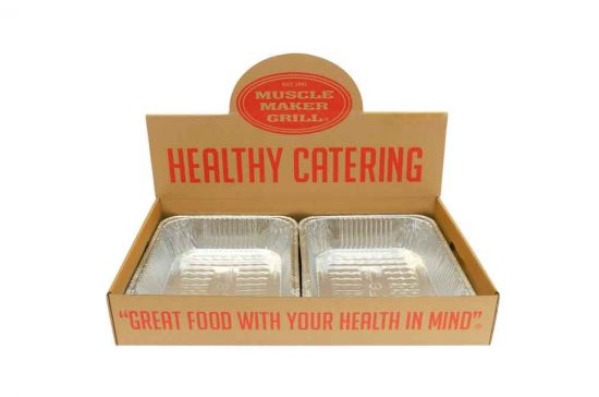 W-PACKAGING-KraftKraft-Plain-Catering-Box - Catering - Baker's Buddy Supplies