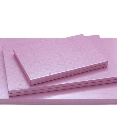 W PACKAGING - Light Pink Sheet Drums B-Flute C-Flute - Bakery Packaging - Baker's Buddy Supplies