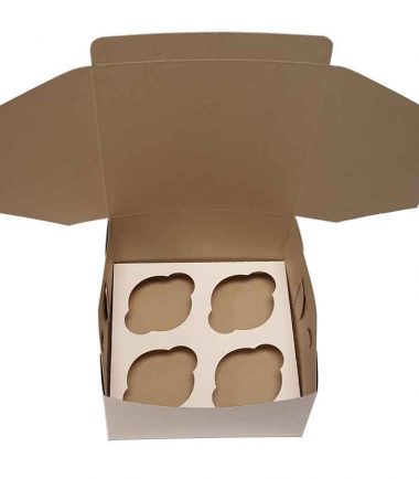 W-PACKAGING -White - Cupcake - Inserts - Bakery Packaging - Baker's Buddy Supplies