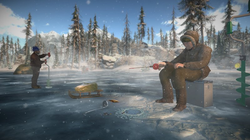 Ice fishing gambling in United Kigdom